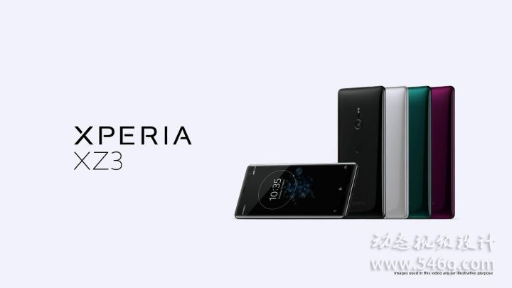 Xperia XZ3动态视频设计