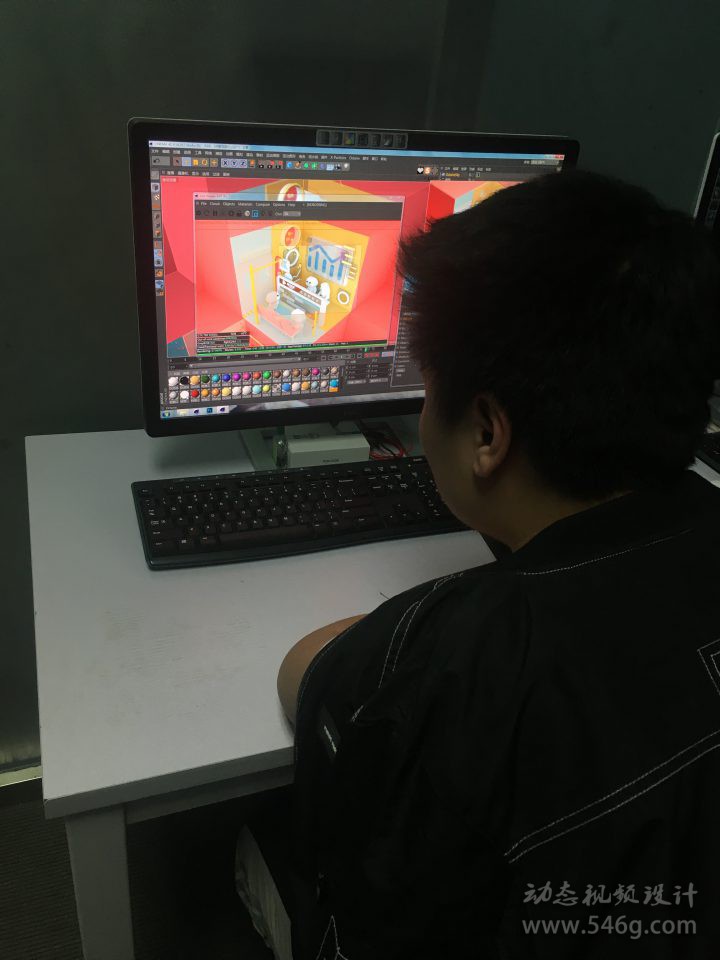 CUBE培训C4D培训课堂实拍